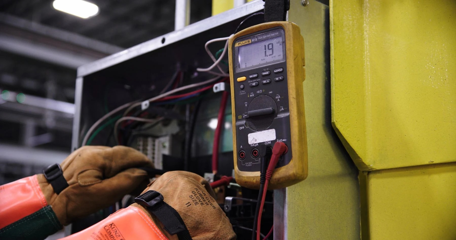 Instrument de mesure lors d’une intervention électrique