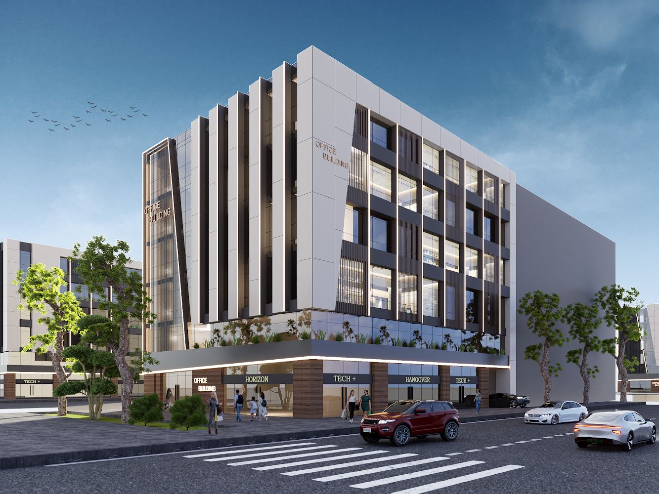 Résidence Emessa Building Lac 1 - Construction bâtiment Tunisie