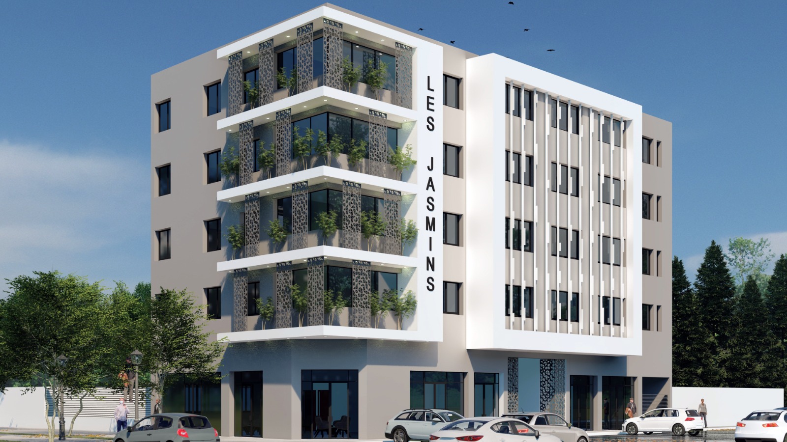 Immeuble Les Jasmins Ezzahra - Construction bâtiment par Medina Construction