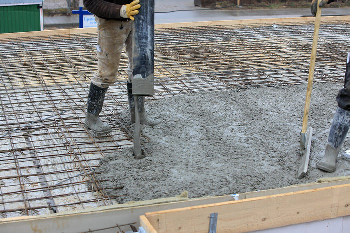 Pose de dalle béton en Tunisie par Medina Construction