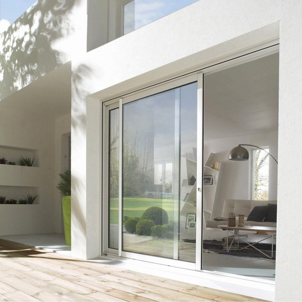 Porte-fenêtre aluminium coulissante en Tunisie